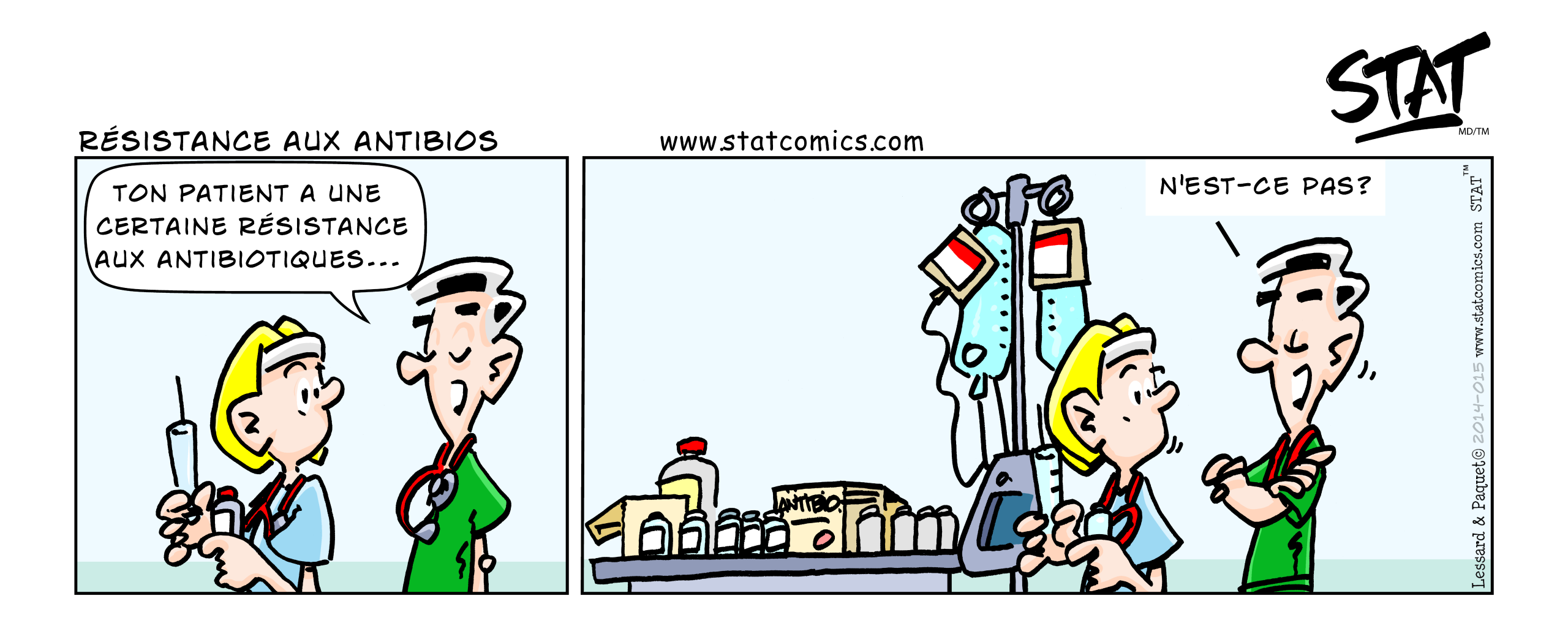 Bande dessinée STAT